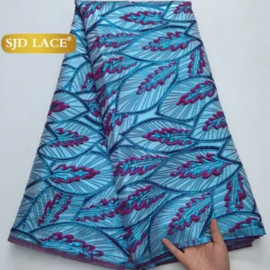 Nigerian Brocade 5Yards Damask Lace