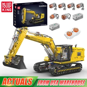 Motorized Excavator Building Block